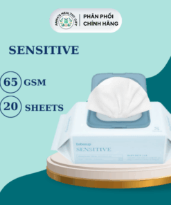 KHĂN ƯỚT BEBESUP SENSITIVE 20 TỜ