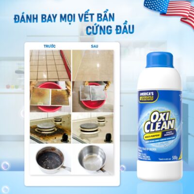 Cách vệ sinh lồng máy giặt bằng OxiClean