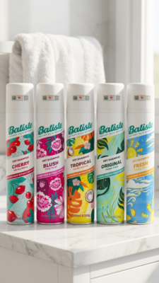 Dầu gội khô Batiste - khắc tinh của tóc bết
