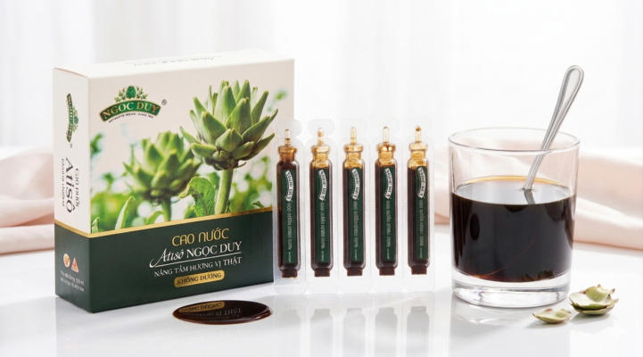 Cao nước Atiso hỗ trợ sức khỏe lá gan