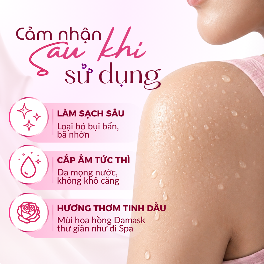 Sữa Tắm Dạng Gel Green Pharmacy Hương Hoa Hồng Damask Bơ Hạt Mỡ 500ml Dịu Nhẹ Cho Mọi Loại Da - Ảnh 5