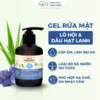 Gel Rửa Mặt Green Pharmacy Lô Hội & Hạt Lanh 270ml - Làm Sạch Dịu Nhẹ Cho Da Khô Và Da Nhạy Cảm
