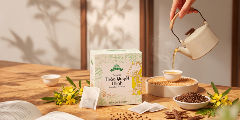 Trà thảo mộc cho phụ nữ trung niên - Trà thảo quyết minh